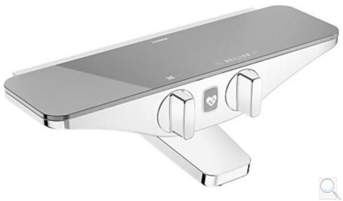 Vanová baterie Hansa EMOTION bez sprchového setu 150 mm chrom/šedá 5864217284. 