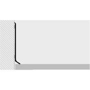 Sokl hliník elox silver mat. obr. 2 