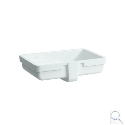 Zápustné umyvadlo Laufen Living City 49x36 cm bez otvoru pro baterii H8124310001091. obr. 1