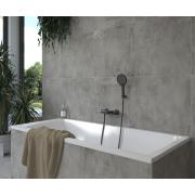 Vanová baterie SAT B-Way se sprchovým setem 150 mm černá mat SATBSBW222SET. obr. 2&nbsp;