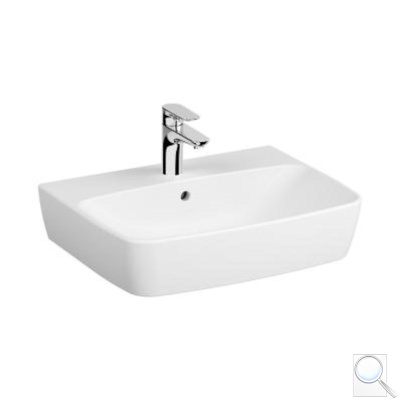 Umyvadlo na desku Vitra Shift 60x46 cm otvor pro baterii uprostřed 7077-003-0973. obr. 1