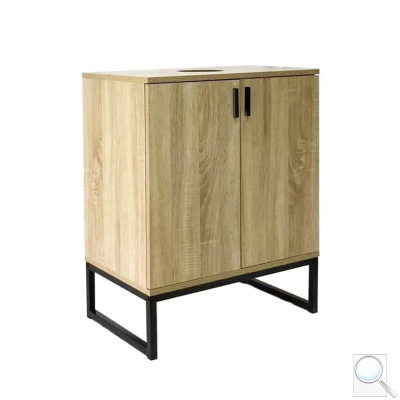 Skříňka pod umyvadlo bez umyvadla Ceramia Easy 60x73x36 cm světlý dub lesk EASYUMDO. obr. 1