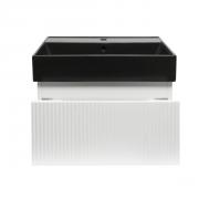 Koupelnová skříňka s umyvadlem SAT Evolution 58x30x44,8 cm bílá mat SATEVO60WMU2B (obr. 4)