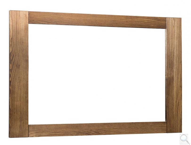 Zrcadlo Naturel Country 120x80 cm palisandr COUNTRYZRC120PA 