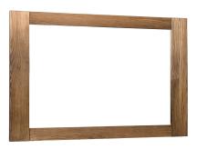 Zrcadlo Naturel Country 120x80 cm palisandr COUNTRYZRC120PA