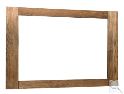Zrcadlo Naturel Country 120x80 cm palisandr COUNTRYZRC120PA. 
