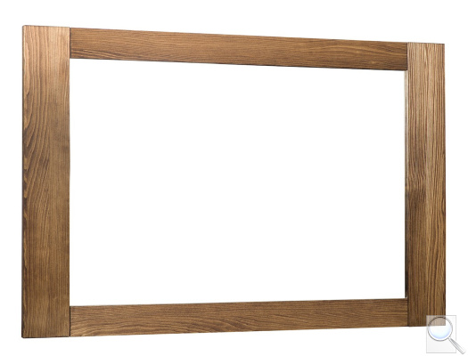 Zrcadlo Naturel Country 120x80 cm palisandr COUNTRYZRC120PA. 