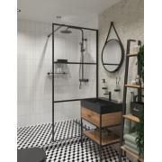 Sprchová zástěna walk-in 80 cm SAT Walk-in SIKOWI80CP. obr. 9 