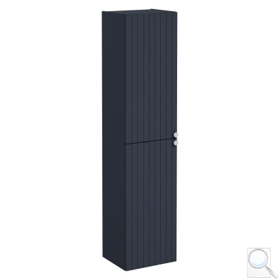 Koupelnová skříňka vysoká Vitra Root 40x180x35 cm modrá mat ROOTV40TM. obr. 1