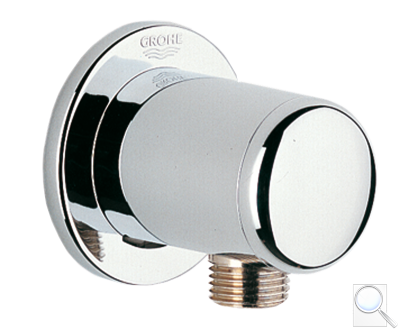 Podomítkový vývod Grohe Relexa neutral chrom 28671000. 