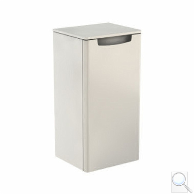 Koupelnová skříňka nízká KOLO Rekord 33,2x70x29,2 cm bílá lesk 88474000. 