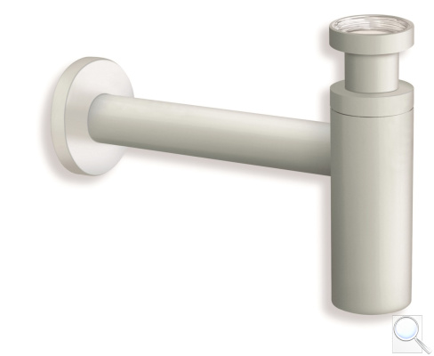 Umyvadlový sifon Silfra bílý matný AC393BM. 