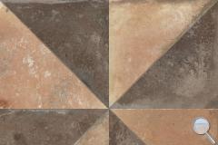 Dlažba Peronda FS Storia triangle decor mix barev - 