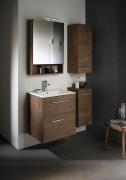 Koupelnová skříňka nízká Geberit Selnova 33x29,7x65 cm ořech hickory 501.274.00.1 (obr. 2)