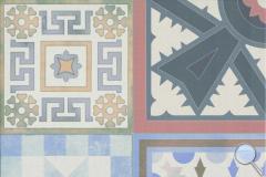 Dlažba Realonda Patchwork multicolor mix barev - 