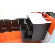 Koupelnová skříňka s umyvadlem Jika Plan 55x44,1x62,2 cm dub H4536121763021. obr. 3 