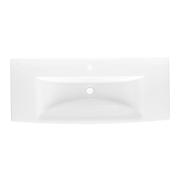 Nábytkové umyvadlo Laufen Pro Nordic 100x42 cm otvor pro baterii uprostřed H8109580001041. obr. 4 