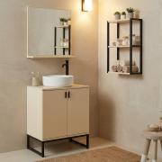 Skříňka pod umyvadlo bez umyvadla Ceramia Easy 60x73x36 cm jasmín mat EASYUMDJ. &nbsp;(9)