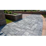 Venkovní betonová dlažba CSB - GRAND HISTORI EVO. POVRCH HLADKÝ - BARVA COLORMIX NOARBLANC&nbsp;