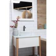 Umyvadlo na desku Triomini Slim 40x40 cm bez přepadu SLM4040. SLM4040-8 