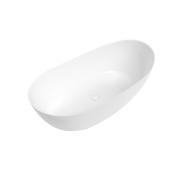 Volně stojící vana SAT Mette 158x77 cm litý mramor levá i pravá SATMET1580. obr. 4&nbsp;