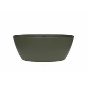 Volně stojící vana SAT Aula 160x78,7 cm litý mramor levá i pravá zelená SATAULA1600G.  (3)