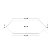 Obklady Ribesalbes Picket black černá.