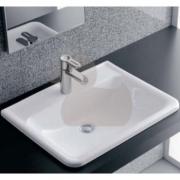 Zápustné umyvadlo Laufen Pro 56x45 cm otvor pro baterii uprostřed 1396.1.000.104.1. obr. 2 