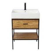 Koupelnová skříňka pod umyvadlo na desku Naturel Blackframe 60x73x46 cm javor lesk BFRAMEUMD. obr. 6&nbsp;