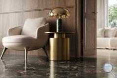 Dlažba Dom Intarsi doro černá -