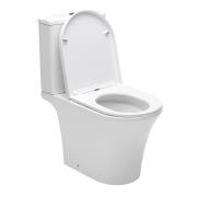WC kombi komplet SAT Brevis včetně sedátka softclose, vario odpad, bílá  SATBRE030RREXVP. obr. 2 