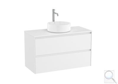 Koupelnová skříňka pod umyvadlo Roca ONA 99,4x58,3x45,7 cm bílá mat ONADESK1002ZBM obr. 1