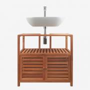 Koupelnová skříňka pod umyvadlo Naturel Home 67.5x63x35.5 cm ořech mat HOMEUM (obr. 10)
