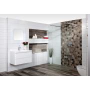 Zrcadlo Naturel Pavia WayZrcadlo Naturel Pavia Way 75 cm bílá ZAP7575W. obr. 2 