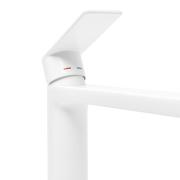 Vysoká umyvadlová baterie SAT B-Way bez výpusti bílá matná SATBSBW285B. &nbsp;(7)