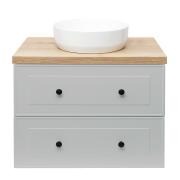 Koupelnová skříňka pod desku Naturel Forli 80x45x46 cm šedá mat FORLI80GMD. obr. 2 