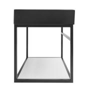 Konstrukce s keramickým umyvadlem Naturel Industrial 59x45x45 cm černá mat KONZOLEUM60BUC. obr. 4&nbsp;