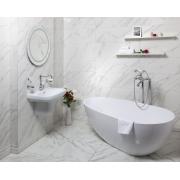 Dlažba Kale Calacatta bílá. &nbsp;