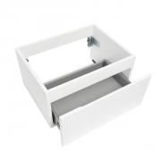 Koupelnová skříňka s umyvadlem SAT Evolution 78x30x44,8 cm bílá mat SATEVO80WMU1 (obr. 4)