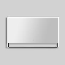 Zrcadlo se senzorem SAT 120x70 cm černá SATZPOL70120CE