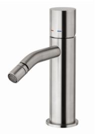 Bidetová baterie Paffoni Light bez výpusti nerez mat LIGX131ST