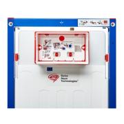 Závěsný WC set SAT do lehkých stěn / předstěnová montáž+ WC VitrA Sento SIKOSSSENBL68K. obr. 4 