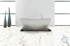 Obkladový Panel Classen Ceramin Wall Vained White bílá - CER412VW-008