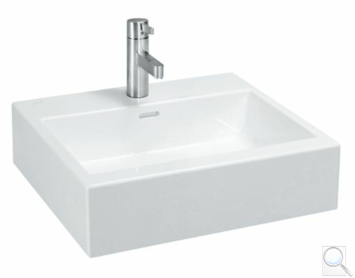 Nábytkové umyvadlo Laufen Living City 50x46 cm otvor pro baterii uprostřed H8174320001041. obr. 1