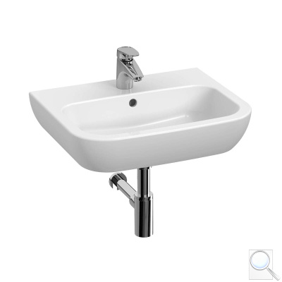 Umyvadlo Jika Deep 50x45 cm otvor pro baterii uprostřed H8103660001041. obr. 1