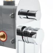 Vanová baterie SAT Fusion včetně podomítkového tělesa chrom lesk SATBSFU215KPU. obr. 4&nbsp;