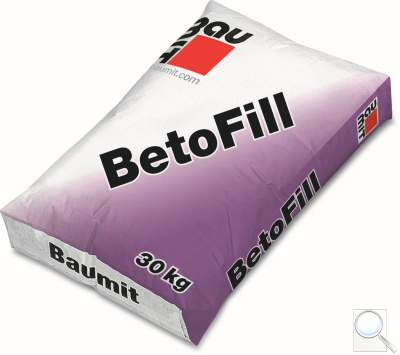 Reprofilační malta BetoFill Baumit. 