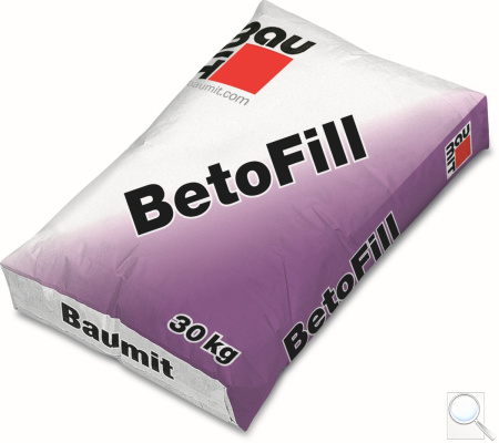 Reprofilační malta BetoFill Baumit. 