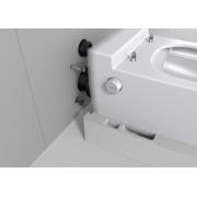 WC s bidetem závěsné TECE TECEone bílá 9700200. obr. 7 