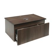 Koupelnová skříňka s krycí deskou SAT Evolution 78x30x44,8 cm ořech mat SATEVO80NAD. obr. 3 